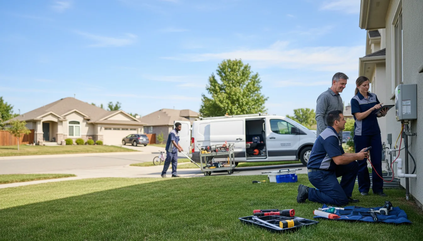 Tankless water heater service in Reads Landing, MN